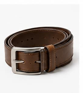 Leather Belt — Brown