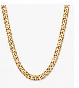 Gold Curb Chain