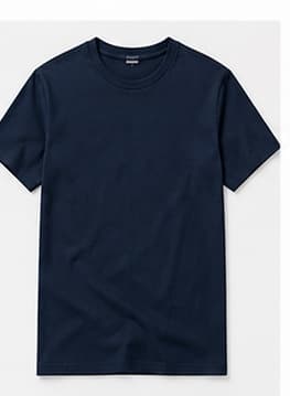Heather Grey Crew Tee